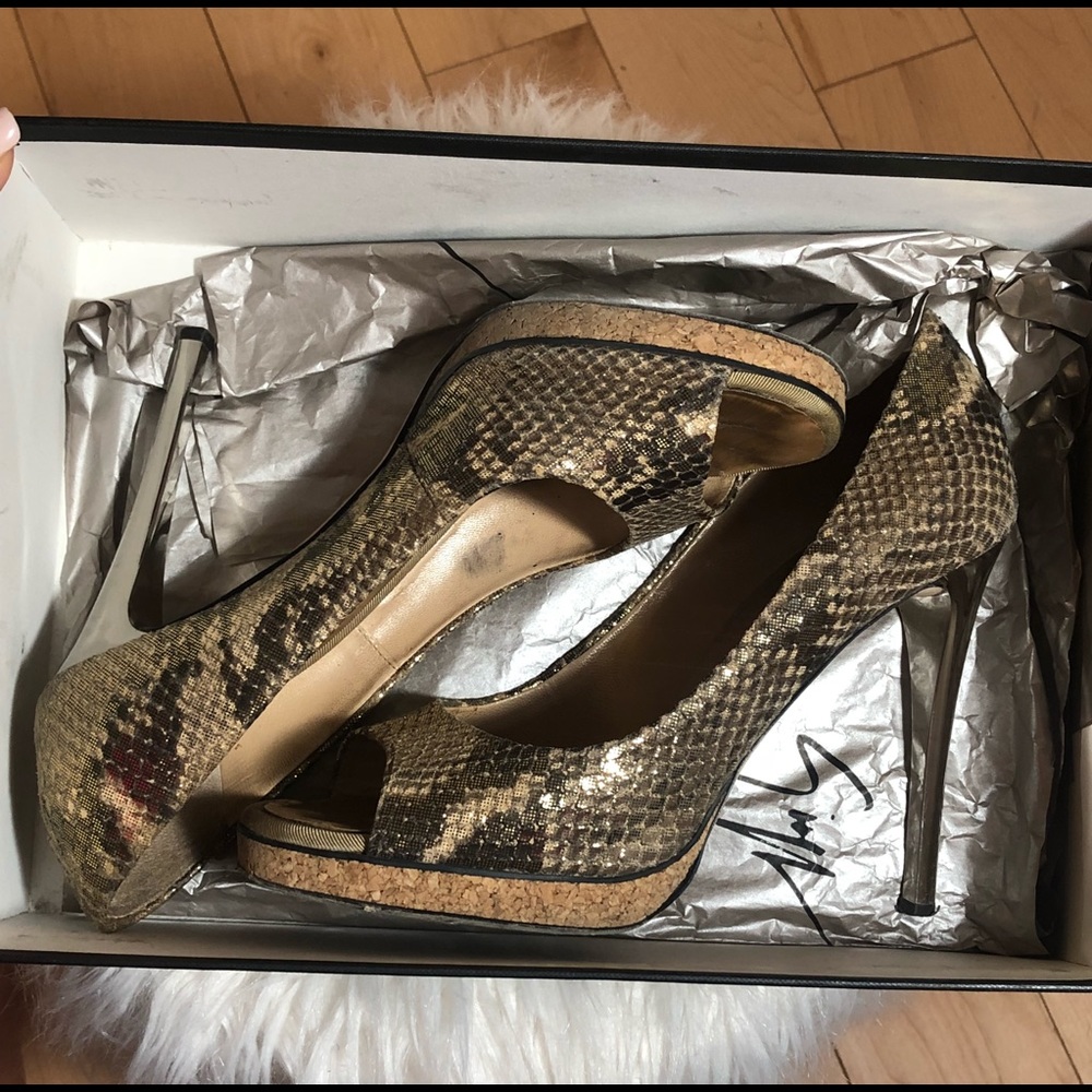 Giuseppe Zanotti Open Toe Heels